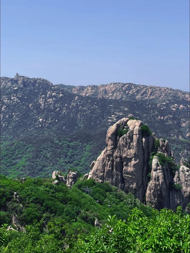 我是上海人，初秋游五莲山，遇雾中仙境景致难忘怀