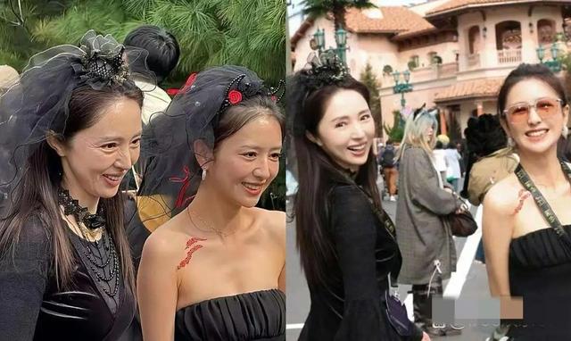 左图网友上传的图片，右图是董璇上传的，我什么都不想说了