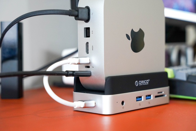 专为Mac mini M4量身定制高效美学搭档 奥睿科MiniDock这性价比无敌