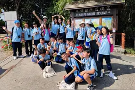 走进校园，绿色行动：《香港自然故事》户外课堂走进米埔图片