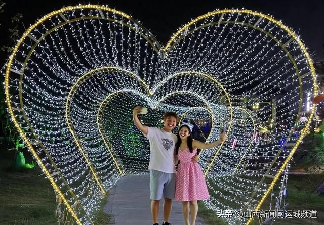 运城盐湖:不止有色彩,亮化打卡超绝!飞天奇景燃爆夜空!