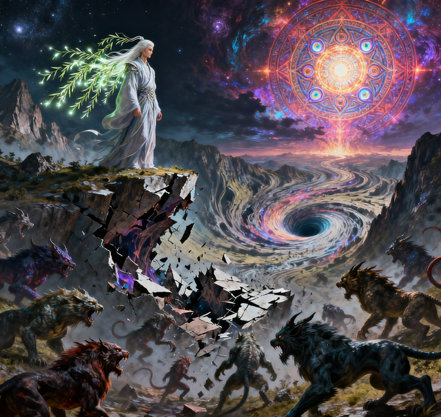 洪荒第一批“玩家”入场！魔神转生，开局收割天道功德