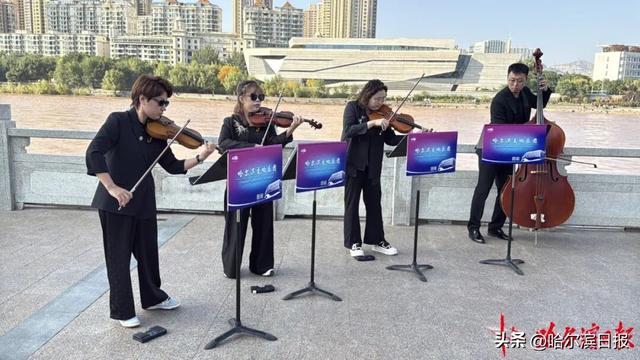 谁懂啊！黄河边听《黄河》，还能免费拿哈尔滨“旅行攻略”