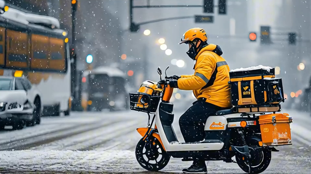 24岁外卖小哥家中猝死,感冒了还在跑单,为何说让人感到沉重?