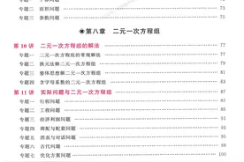 初一数学培优——平面直角坐标系章节重难点题型精讲图片