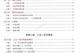 初一数学培优——平面直角坐标系章节重难点题型精讲图片