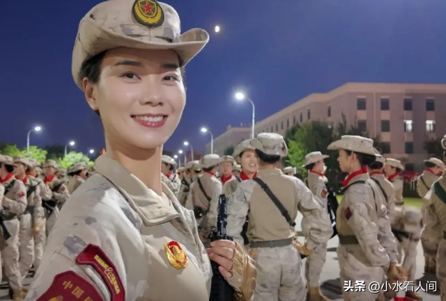 女民兵李思颖太牛了，刚阅兵结束就官宣新身份，全网恭喜，不简单