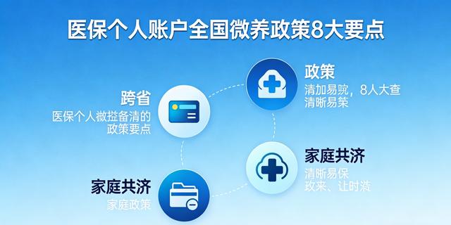 医保个人账户共济范围拓展至全国