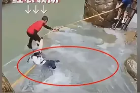 浙江两驴友被冲走后续：现场细节被扒，身份曝光，知情人发声图片