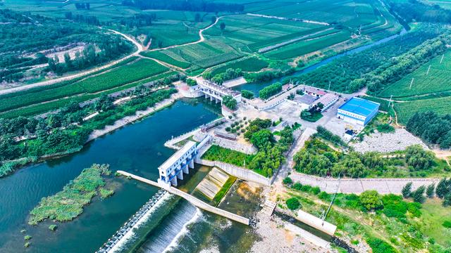汶上县琵琶山溢流坝：大汶河上的生命脉搏