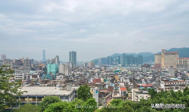 澳门大炮台，可俯瞰半岛风光，100多年前曾守护这里的和平