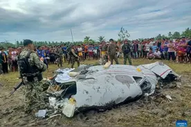 就这还想监视中国？美侦察机在菲坠毁：乘员全遇难，还砸死一头牛图片