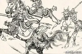 纪灵的武艺怎么样？如果单挑，能打赢关羽、张郃吗？图片