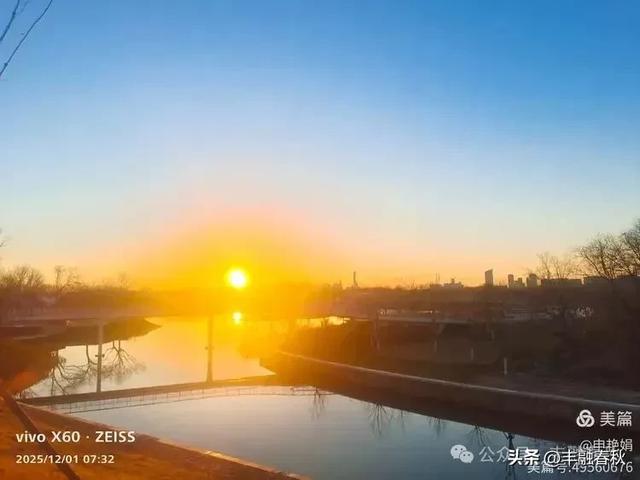 初冬北京朝阳坝河金盏淀：清寒里的静美画卷｜申艳娟