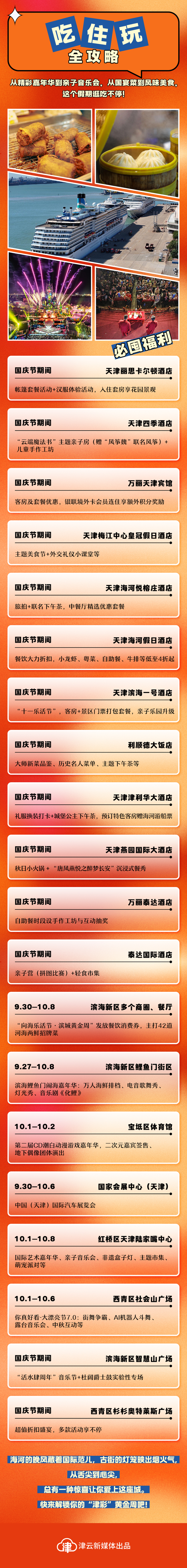 假期来天津怎么玩？这份攻略请收好！