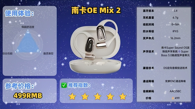 开放式耳机性价比高的有哪些？2025年十大高性价比开放式耳机推荐