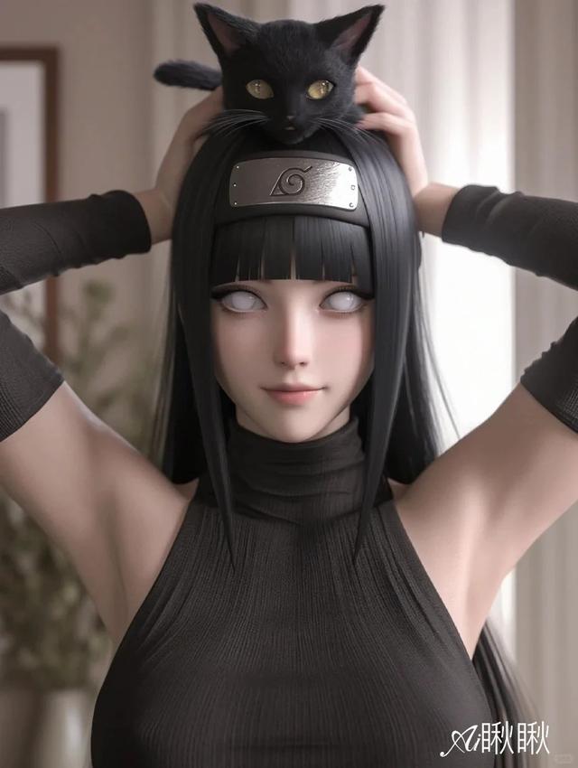 火影忍者 ：3D版日向雏田惊艳绝美，真的好羡慕鸣人啊