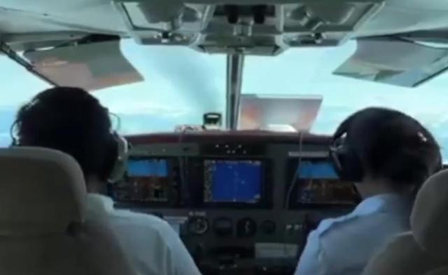 为了给日本撑腰，菲律宾的飞机闯入我国领空	，不料掉进了天罗地网