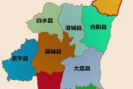 陕西省渭南市简介及下辖各区县地图分享图片