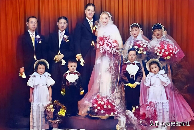 戴笠与胡蝶的真实影像，胡蝶美艳摄人心魄，戴笠面容冷峻不怒自威