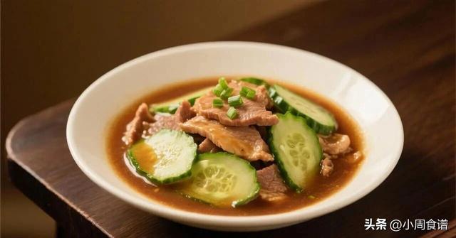 3分钟快手下饭菜！黄瓜炒肉片的黄金比例，厨房小白也能变大厨