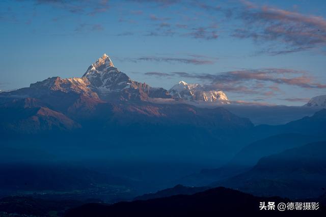 尼泊尔摄影之旅（13）——博克拉观喜马拉雅山日出