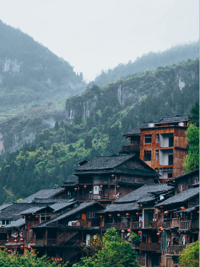 龚滩古镇：在乌江画廊里邂逅千年唐街宋城🍃