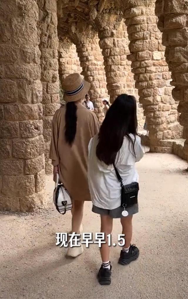 王小骞分享矮小症女儿近况，11岁早早经过2年治疗，身高已长到150