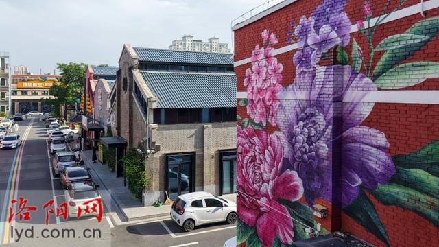 大唐华市：昔日老厂房 今成打卡地