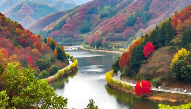 这才是江南秋天的天花板！浙江5大红叶秘境，带你走进古典水彩画