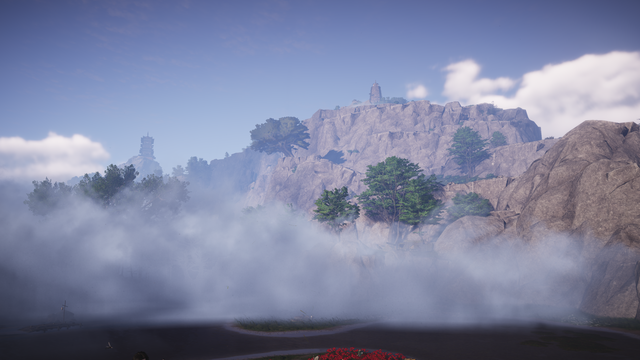 烟霞里的空山！