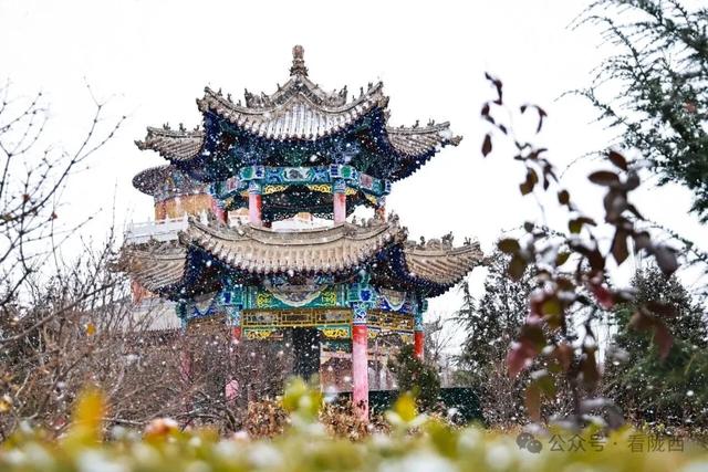 【图观陇西.新视角】雪落李家龙宫 心驻故乡时光