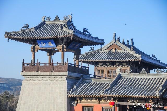 山西大同爆火，就因为冰雪加古建。