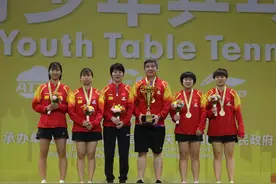 乒乓球亚青赛圆满落幕 中国队收获10金图片