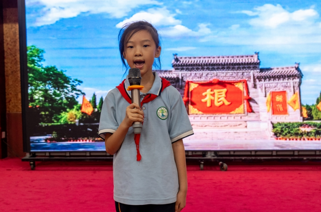 洪洞大槐树景区“红领巾讲解员”考核完毕