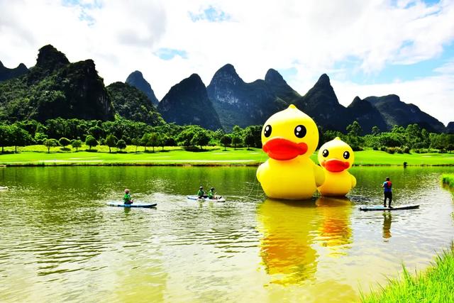 桂林：浆板荡漾桂海晴岚！