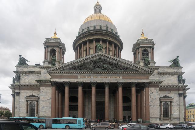 乙巳仲秋俄罗斯莫彼双城记之九：伊萨基辅大教堂