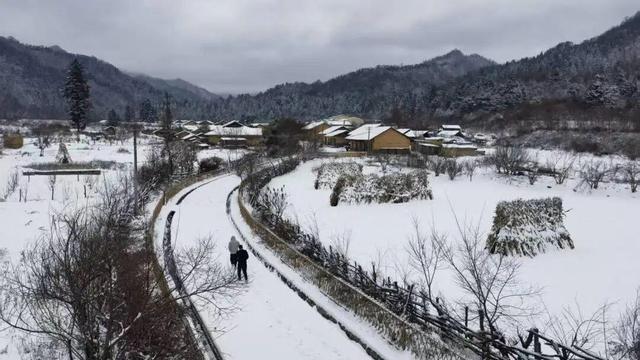 2025周至雪落！秦岭福地藏着水墨般的冬日浪漫～