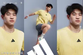为破纪录而来，阿迪达斯“牵手”奥运冠军潘展乐图片