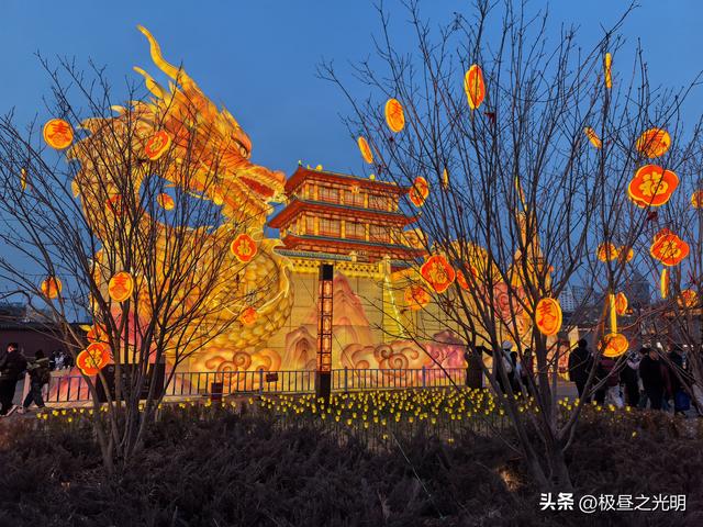 观沈阳方城灯展