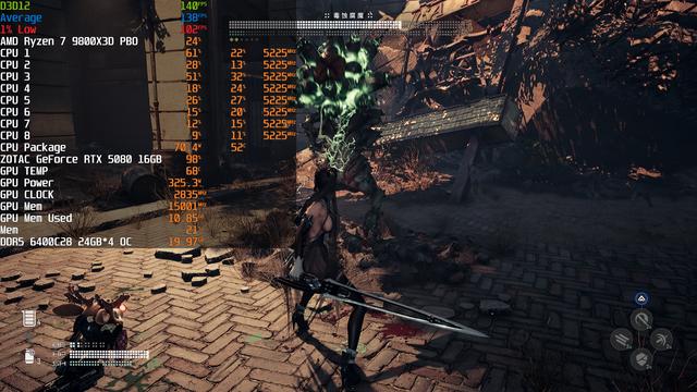 银白顶配，98X3D+技嘉B850M雕妹+索泰RTX 5080+6400C28 96GB装机