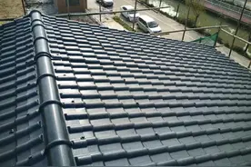 只有遇到冰雹天气，才知道彩石瓦与树脂瓦最大的区别图片