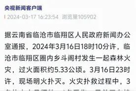 云南临沧山火3名扑火人员牺牲，其中2人为当地村干部，同事：他们工作非常优秀图片