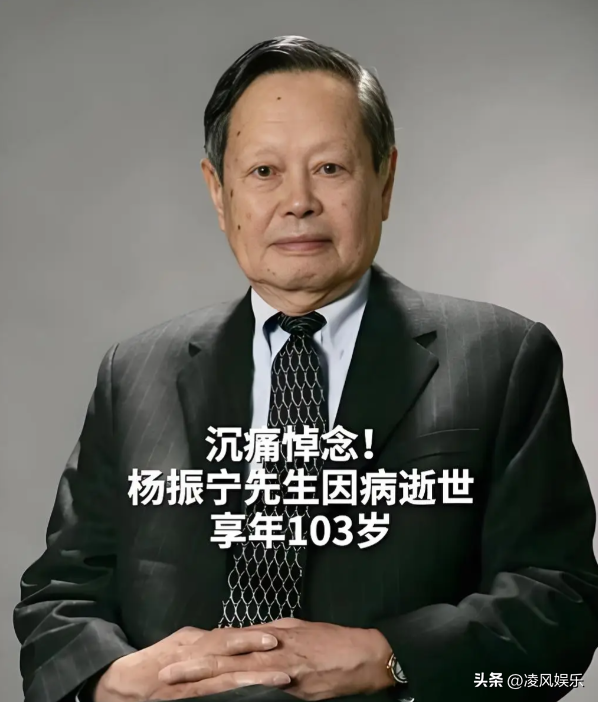 杨振宁去世3天后，原来他还留了“遗产”，只有8个字，却字字千金