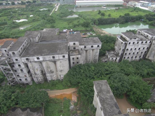 东莞：东江水泥厂，早已荒弃多年，成为一片废墟