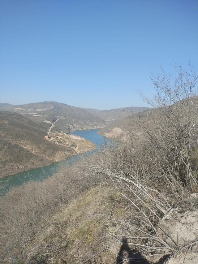 陕西的关中大峡谷蓄水啦