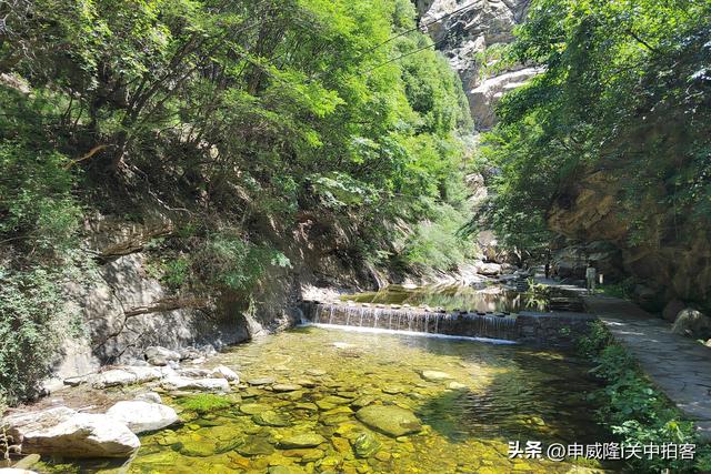 渭南市华州区：游览少华山石门峡景区