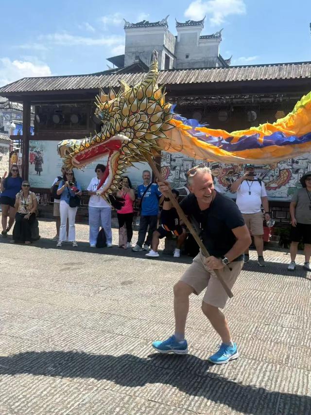 600年隆里古城迎来13国59位国际友人组团游