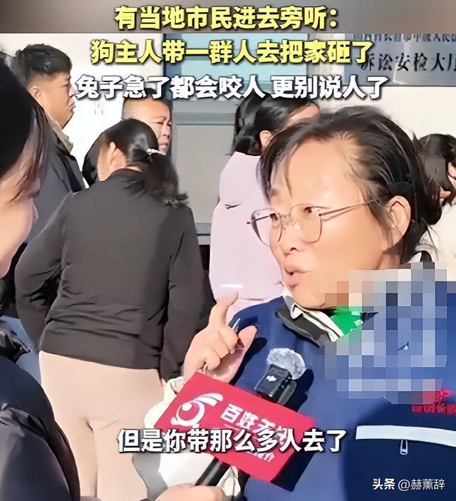 狗主人被反杀案开庭	，9人闯门打砸，妻子后悔冲动，更多细节披露