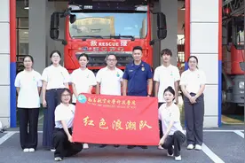 南昌航空大学科技学院经济管理学部组织开展“红色走读”活动图片